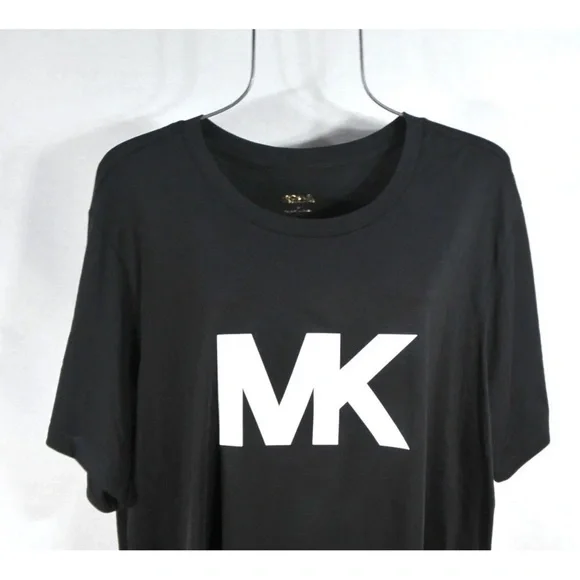 ****SOLD****Michael Kors black short sleeve MK t-shirt size 2X - Picture 4 of 6